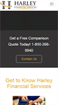Mobile Screenshot of harleyfinancial.com